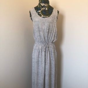 Lucky Brand Drawstring Maxi Dress with Pockets